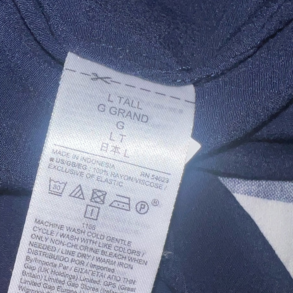 Gap- Navy long dress - Picture 9 of 9